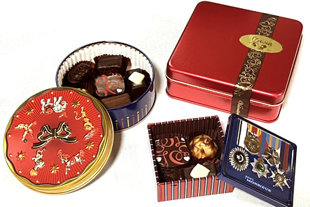 ボンボン・ショコラ箱詰め